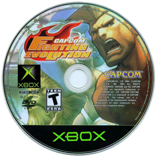 Capcom Fighting Evolution (USA) Game Disc